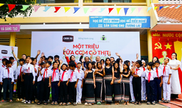 CHIN-SU t&#224;i trợ “Một triệu bữa cơm c&#243; thịt” cho trẻ v&#249;ng cao