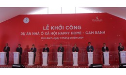 Công ty Cổ phần Vinhomes khởi công Dự án nhà ở xã hội quy mô 88 héc ta ở Khánh Hòa