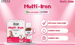 Làm sao để bổ sung sắt và vi chất cho trẻ từ 3 tháng hiệu quả?
