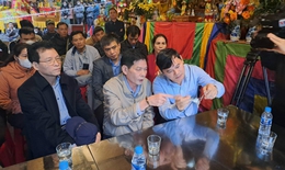 Bàn giao Khu di tích Quốc gia đền Chợ Củi cho chính quyền quản lý