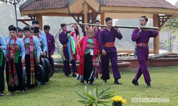 'Lễ lên nêu' của người Mường đón điều tốt lành trong năm mới