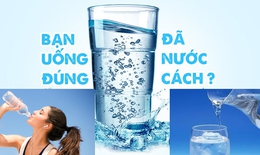 Những nguy hại khi vừa ăn vừa uống nước