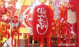 Sắc Tết trên phố Hàng Mã những ngày trước Tết Giáp Thìn