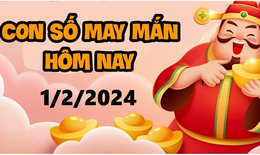Con số may mắn h&#244;m nay 1/2: Chi&#234;m nghiệm số t&#224;i lộc theo tuổi