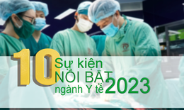 Bộ Y tế c&#244;ng bố 10 sự kiện nổi bật của ng&#224;nh y năm 2023