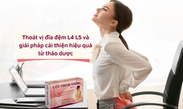 Tho&#225;t vị đĩa đệm L4 L5 v&#224; giải ph&#225;p hỗ trợ từ thảo dược