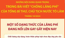 Một số dạng thức của l&#227;ng ph&#237; đang nổi l&#234;n gay gắt hiện nay