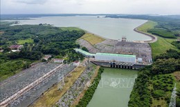 Ngừng xả tr&#224;n hồ thủy điện lớn nhất miền Nam