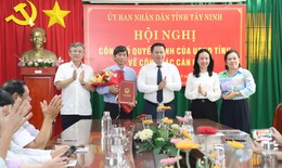 Tây Ninh có tân Giám đốc Sở Y tế