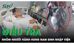 Phẫn nộ clip nam sinh bị nh&#243;m người chặn xe h&#224;nh hung đến nhập viện rồi cướp t&#224;i sản khi đi học về