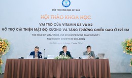 Những thông tin mới về vitamin D3 và K2 trên thế giới