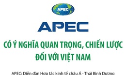 APEC c&#243; &#253; nghĩa quan trọng, chiến lược đối với Việt Nam