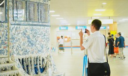 &#39;Năm giờ s&#225;ng, H&#224; Nội thức giấc&#39;: T&#225;c phẩm nghệ thuật độc đ&#225;o tại ga metro Cầu Giấy