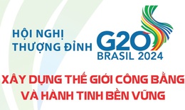 Hội nghị thượng đỉnh G20: X&#226;y dựng thế giới c&#244;ng bằng v&#224; h&#224;nh tinh bền vững