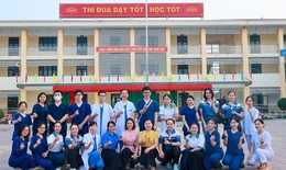 Bệnh viện Mắt Hà Nội 2 mang ánh sáng đến trường, bước cùng em tới tương lai tại Sông Công, Thái Nguyên