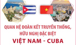 Quan hệ đo&#224;n kết truyền thống, hữu nghị đặc biệt Việt Nam - Cuba