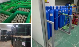 Triệt phá đường dây nhập lậu, tiêu thụ hàng nghìn tấn 'khí cười'
