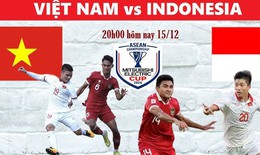 Xem trực tiếp đội tuyển Việt Nam đấu Indonesia ở đâu, kênh nào?
