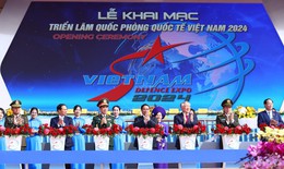 Chính thức khai mạc, mở cửa Triển lãm Quốc phòng Quốc tế Việt Nam 2024