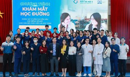 Khám mắt học đường tại THPT Khương Đình – Hành trình chăm sóc mắt sáng, gieo niềm tin vào tương lai!