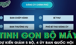 Phương &#225;n chi tiết tinh gọn bộ m&#225;y c&#225;c tổ chức Đảng, Ch&#237;nh phủ, Quốc hội v&#224; Mặt trận