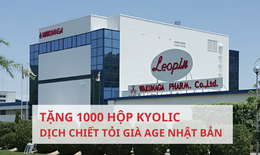 Wakunaga tặng 1.000 hộp – sản phẩm chứa dịch chiết tỏi già AGE cho người bị mỡ máu, xương khớp tại Việt Nam