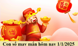 Con số may mắn h&#244;m nay 1/1/2025 - số t&#224;i lộc 12 con gi&#225;p ng&#224;y đầu năm