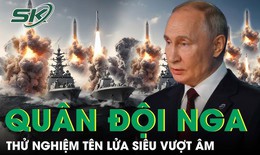 Quân đội Nga thử nghiệm tên lửa siêu vượt âm trong cuộc tập trận trên biển Địa Trung Hải
