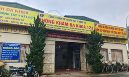 Thanh tra Ph&#242;ng kh&#225;m Đa khoa 123 ở Thanh Ho&#225;