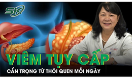 Cẩn trọng với viêm tụy cấp từ những thói quen hàng ngày