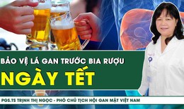 Bảo vệ l&#225; gan trước bia rượu ng&#224;y tết