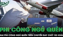 Hy hữu: Hai phi c&#244;ng ngủ qu&#234;n gần 30 ph&#250;t tr&#234;n chuyến bay chở 153 kh&#225;ch