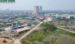 Giải quyết xong điểm 'nghẽn' của dự án Vành đai trọng điểm Hà Nội 7 năm chưa xong