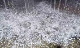 Mưa đá còn xuất hiện nhiều ở miền Bắc trong thời gian tới