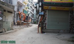 Giải phóng mặt bằng gặp khó, đường dài 325m ở Hà Nội đình trệ 12 năm