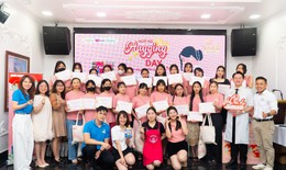 Lan tỏa thông điệp ôm ấp đến mẹ bầu Việt qua ngày hội Hugging Day