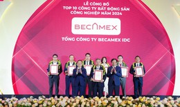 Tổng c&#244;ng ty Becamex IDC lần thứ 4 li&#234;n tiếp đạt danh hiệu c&#244;ng ty bất động sản c&#244;ng nghiệp uy t&#237;n nhất Việt Nam