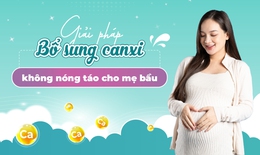 Giải ph&#225;p bổ sung canxi cho mẹ bầu