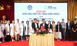 Công ty TNHH Gene Solutions Lab và Bệnh viện Phụ sản TW ký kết biên bản ghi nhớ hợp tác toàn diện