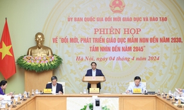 Thủ tướng: Phát triển con người cần đặt nền móng từ những năm đầu đời