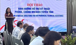 Dịch HIV/AIDS tăng nhanh trong nhóm trẻ tuổi, chủ yếu thuộc nhóm nam quan hệ tình dục đồng giới