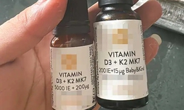 Cho con uống nhầm liều vitamin D của người lớn khiến bé 6 tháng phải cấp cứu