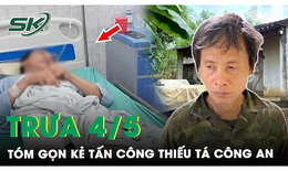 Trưa 4/5: Nghẹt thở truy bắt kẻ tấn c&#244;ng trọng thương Thiếu t&#225; c&#244;ng an ở Ho&#224; B&#236;nh rồi trốn v&#224;o rừng