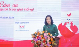 Bộ trưởng Bộ Y tế: Nhiều cuộc đời hồi sinh khi được tiếp th&#234;m d&#242;ng m&#225;u của những người c&#243; tr&#225;i tim nh&#226;n &#225;i