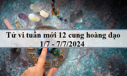 Tử vi tuần mới 12 cung hoàng đạo từ 1/7 - 7/7/2024: Cự Giải rắc rối, Bạch Dương suôn sẻ