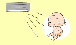 Nằm điều hòa có khiến trẻ bị ốm?