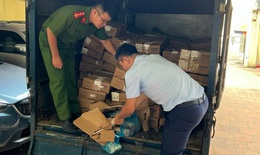 Chặn đứng 1 tấn móng giò nhập lậu chuẩn bị đưa ra thị trường