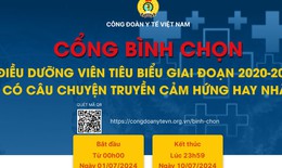 Tham gia b&#236;nh chọn điều dưỡng vi&#234;n ti&#234;u biểu giai đoạn 2020-2023