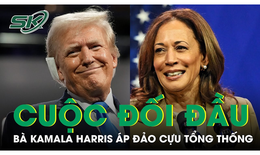 Bầu cử Mỹ: B&#224; Kamala Harris đang &#225;p đảo cựu Tổng thống Mỹ Donald Trump