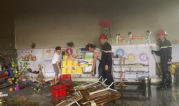 Cháy trường mầm non ở Thái Nguyên, hàng chục trẻ được giải cứu